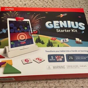 Osmo Genius Starter Kit (Educational Puzzle) for Kids - Multi-Color